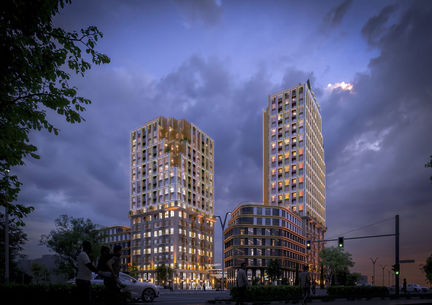 «Shohsaroy Towers»  турар-жой мажмуаси — 7